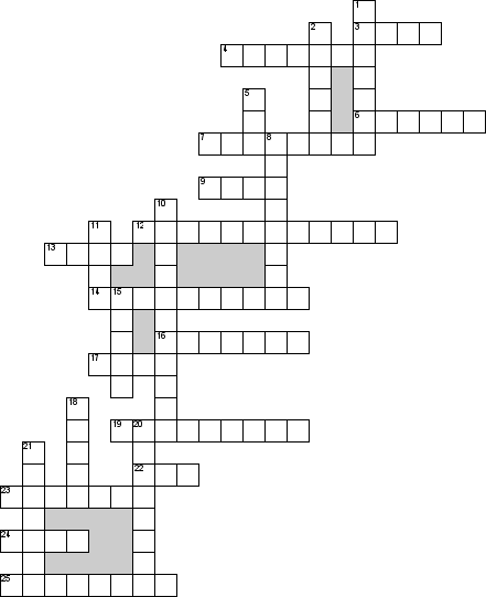 Кроссворд по предмету биологии - на тему 'Бактерии. Грибы. Животные. Растения'