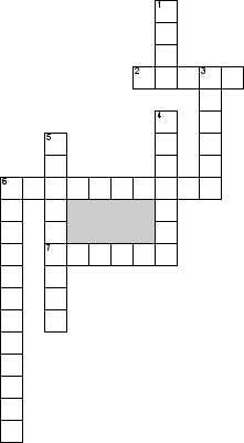 Кроссворд по предмету истории - на тему 'Возникновение земледелия и скотоводства'
