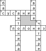 Кроссворд по предмету музыке - на тему 'Опера 