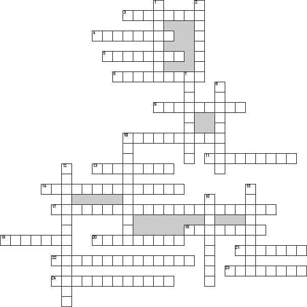 Кроссворд по предмету железнодорожному транспорту - на тему 'Вагоны'