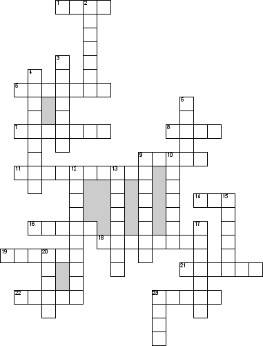 Кроссворд по предмету английскому языку - на тему 'Путешествия'