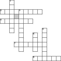 Кроссворд по предмету английскому языку - на тему 'Мистика'