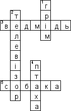 Кроссворд по предмету Природознавство (укр.) - на тему 'Звуковi явища (укр.)'