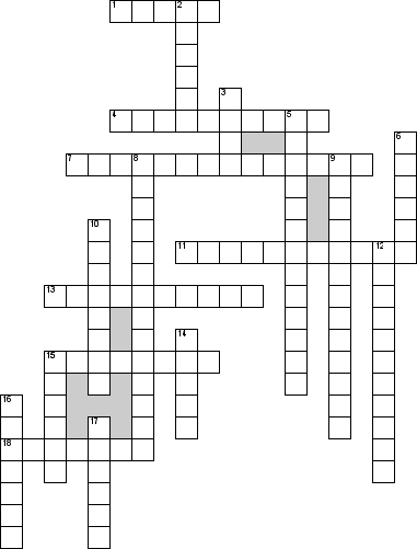 Кроссворд по предмету безопасности жизнедеятельности (БЖД) - на тему 'Психофизиологические основы безопасности человека'