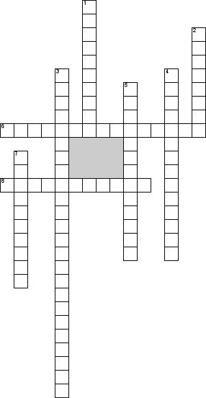 Кроссворд по предмету безопасности жизнедеятельности (БЖД) - на тему 'Человек и техносфера'