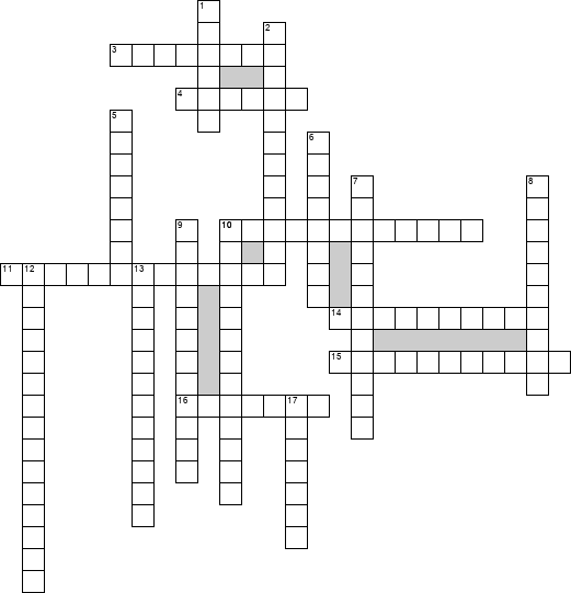 Кроссворд по предмету психологии - на тему 'Познавательная деятельноссть'