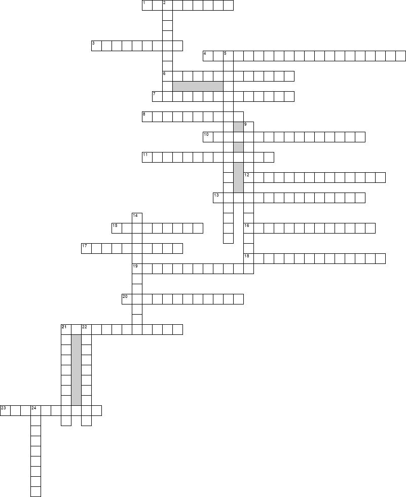 Кроссворд по предмету психологии - на тему 'Психология воспитания'