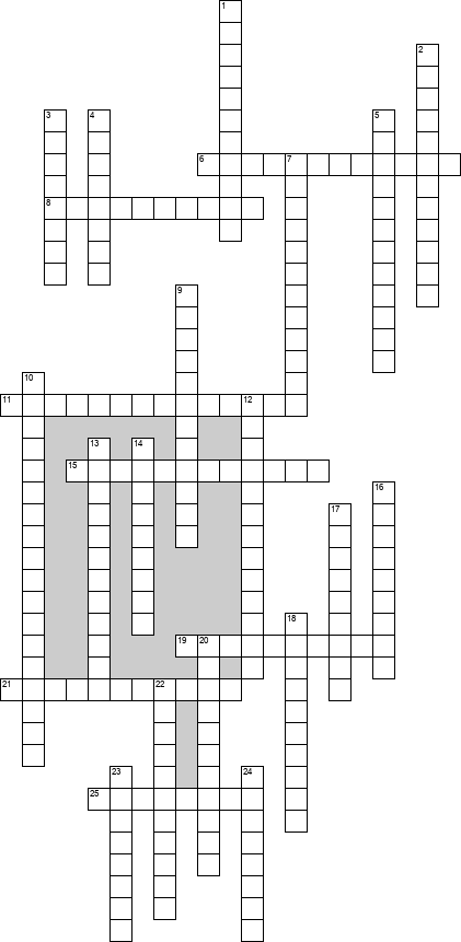 Кроссворд по предмету психологии - на тему 'Эмоции'