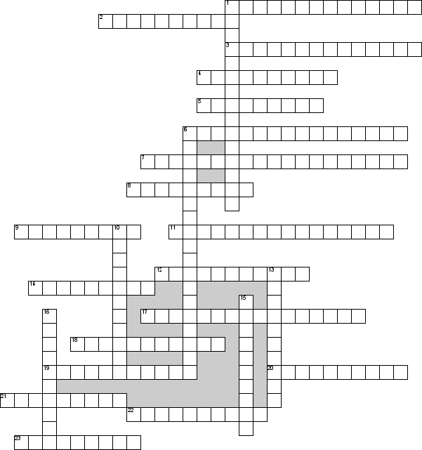 Кроссворд по предмету психологии - на тему 'Характер'