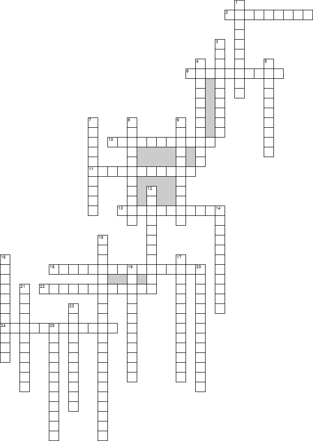 Кроссворд по предмету медицине - на тему 'Мочевыделительная система'