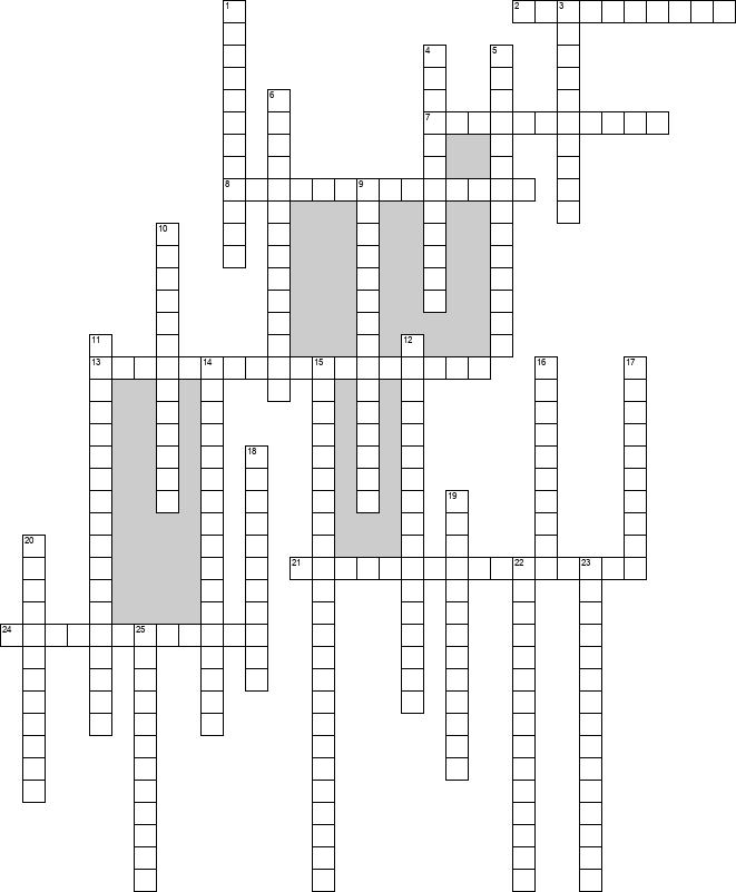 Кроссворд по предмету медицине - на тему 'Сахарный диабет'