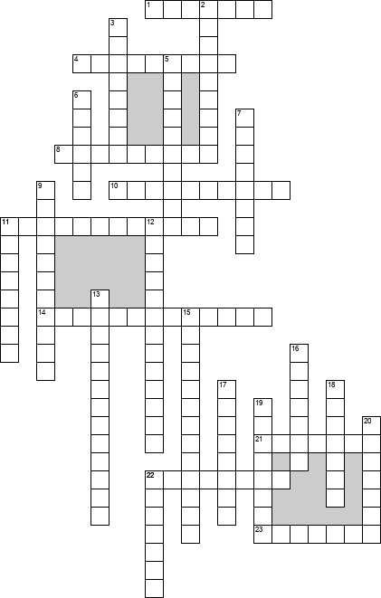 Кроссворд по предмету бухгалтерскому учету (бухучету) - на тему 'Активы'