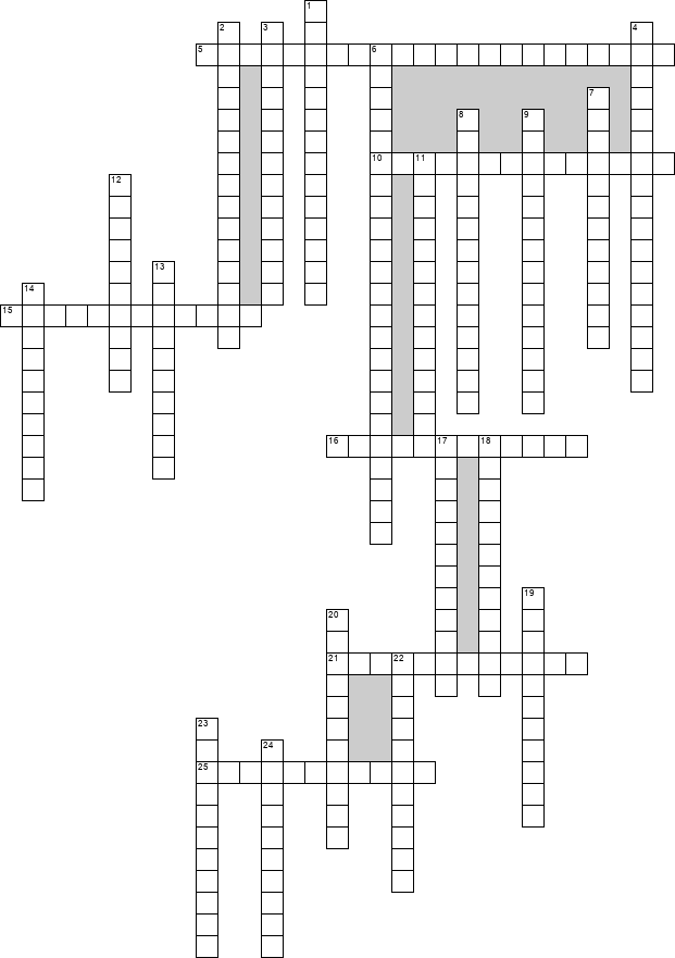 Кроссворд по предмету теории государства и права (ТГиП) - на тему 'Общий'