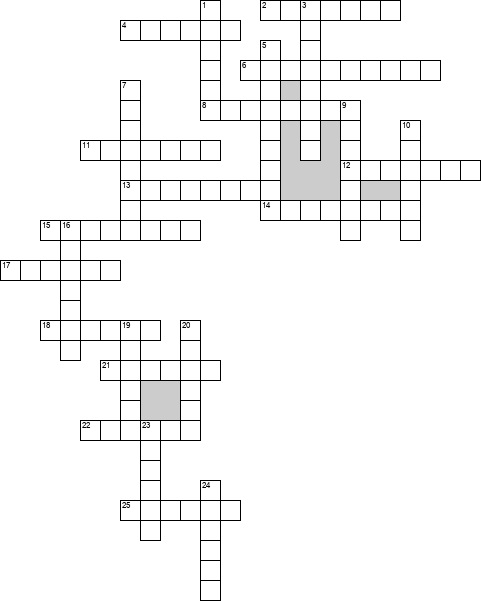 Кроссворд по предмету мифологии - на тему 'Древнегреческие боги'