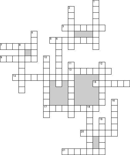 Кроссворд по предмету русскому языку - на тему 'Толковый словарь'