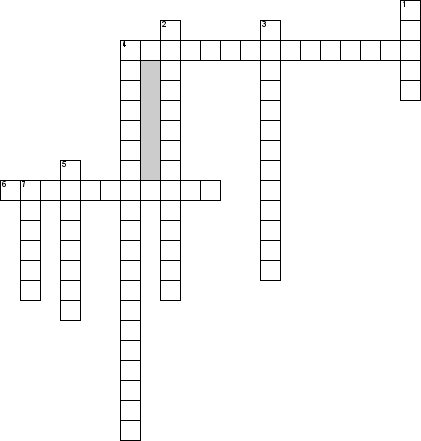 Кроссворд по предмету химии - на тему 'Координационные соединения'