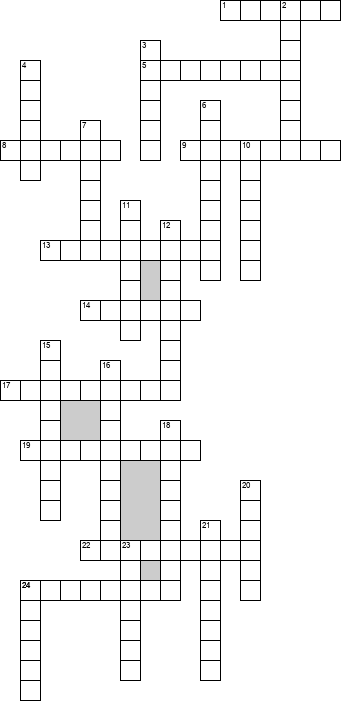 Кроссворд по предмету Детские - на тему 'Мультфильмы'