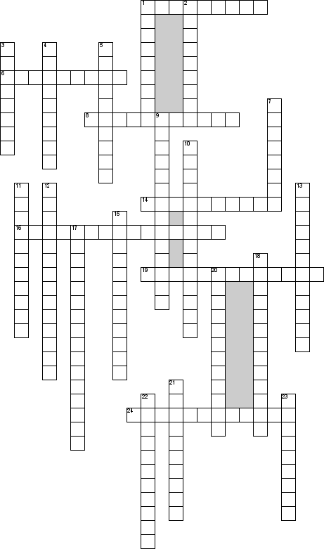 Кроссворд по предмету основам права - на тему 'Коррупция'