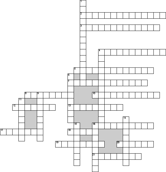 Кроссворд по предмету правоведению - на тему 'Обязательства'