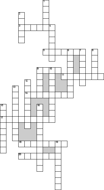 Кроссворд по предмету кулинарии - на тему 'Соусы'