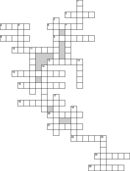 Кроссворд по предмету литературе - на тему 'Мифы'