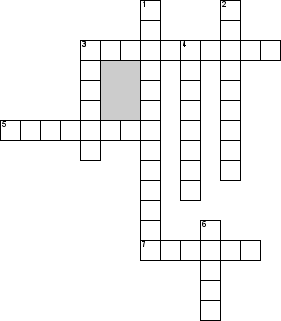 Кроссворд по предмету литературе - на тему 'Дина Сабитова "Цирк в шкатулке"'