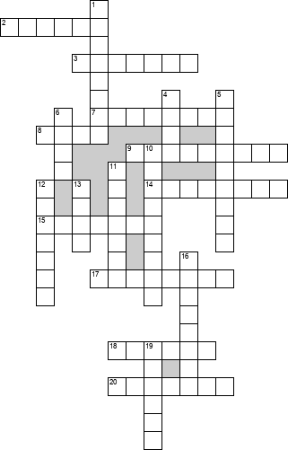 Кроссворд по предмету литературе - на тему 'Рассказы А.П Чехова'