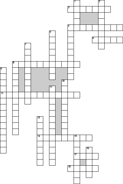 Кроссворд по предмету физике - на тему 'Фотоэффект'