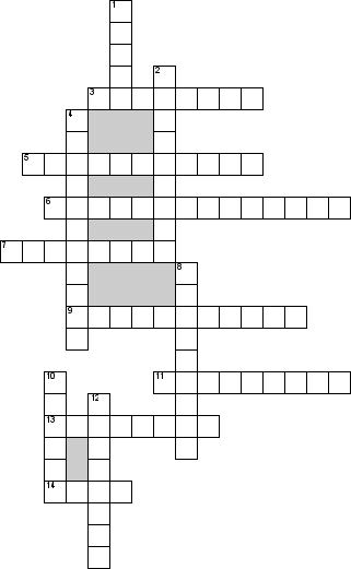 Кроссворд по предмету физике - на тему 'Физическое учебное оборудование'