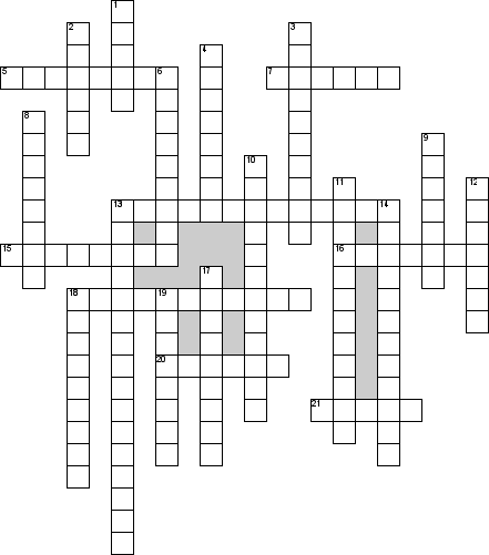 Кроссворд по предмету концепциям современного естествознания (КСЕ) - на тему 'Энергия. Мирный атом'