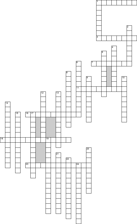 Кроссворд по предмету математике - на тему 'Функции'