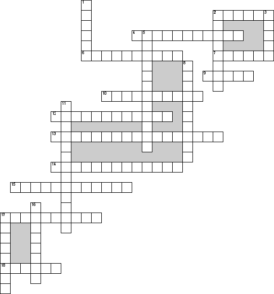Кроссворд по предмету оборудованию - на тему 'Технологическое оборудование'