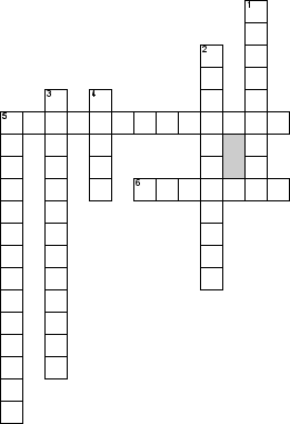 Кроссворд по предмету обществознанию - на тему 'Механизм государства'