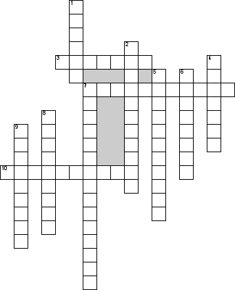 Кроссворд по предмету обществознанию - на тему 'Инфраструктура рыночной экономики'