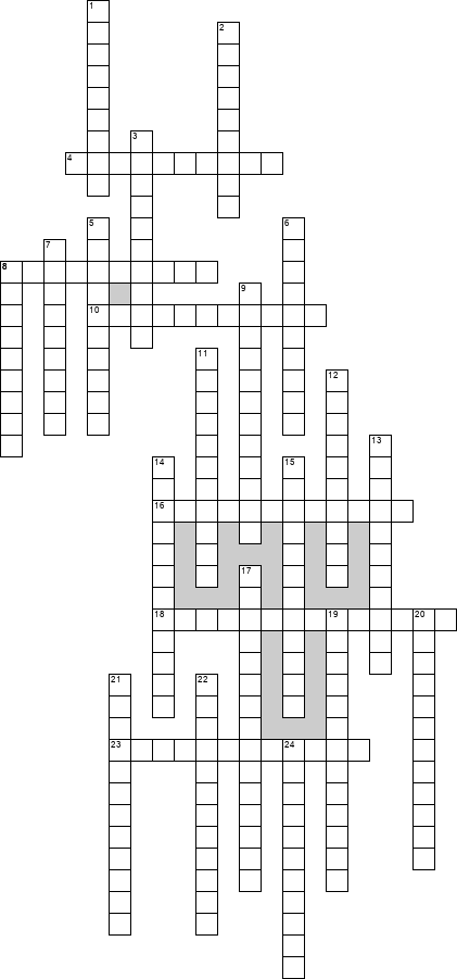 Кроссворд по предмету дефектологии - на тему 'Общий'