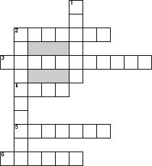 Кроссворд по предмету этике - на тему 'Этикет за столом'