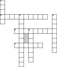 Кроссворд по предмету информатике - на тему 'Информация вокруг нас'