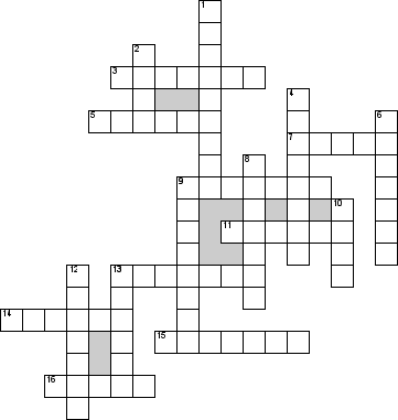 Кроссворд по предмету Забавные - на тему 'Печеньки'