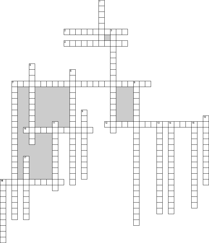 Кроссворд по предмету педиатрии - на тему 'Задержка психического развития (ЗПР)'