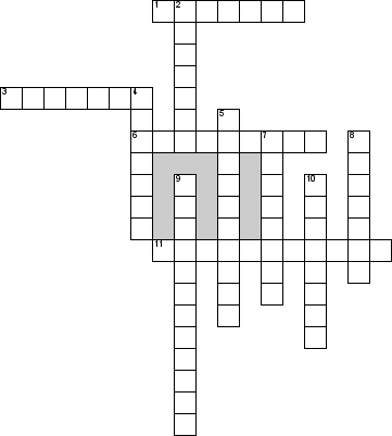Кроссворд по предмету Казахский язык (каз.) - на тему 'Профессии (каз.)'