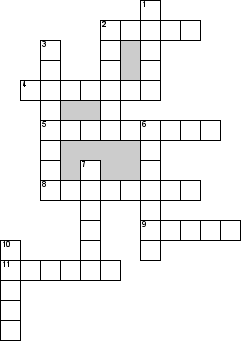 Кроссворд по предмету географии - на тему 'Рельеф Южной Америки'