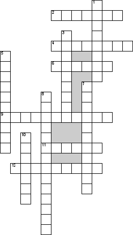 Кроссворд по предмету географии - на тему 'Украина'