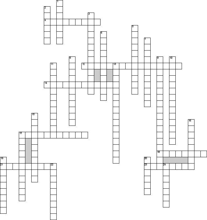 Кроссворд по предмету инфекционным болезням - на тему 'Сибирская язва'